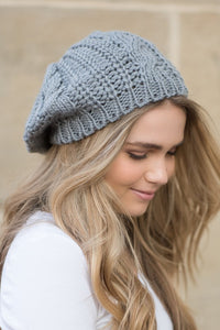 Thumbnail for Knit Slouchy Beret