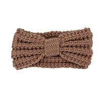 Thumbnail for KNITTED BOW WINTER HEAD BAND