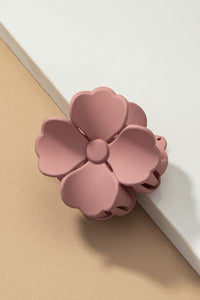 Thumbnail for Matte Color Coated Flower Hair Claw Clip