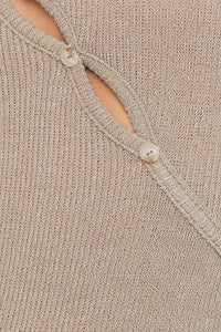 Thumbnail for Long Sleeve Button Detail Bodysuit