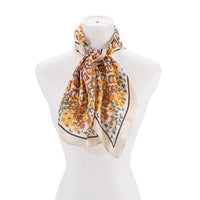 Thumbnail for DAINTY FLORAL SILK SCARF