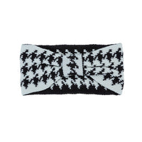 Thumbnail for HOUNDSTOOTH BOW HEAD BAND