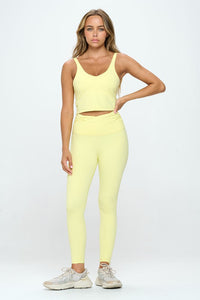 Thumbnail for Activewear Set Top and Leggings