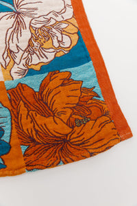 Thumbnail for Luxury Beach Towel in Block Floral
