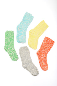 Thumbnail for Sweet Socks Heathered Scrunch Socks