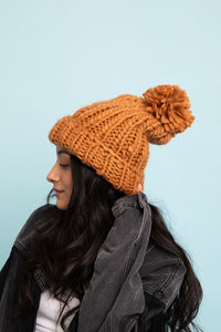 Thumbnail for Soft Chunky Cable Knit Beanie