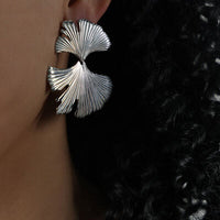 Thumbnail for Ginkgo Biloba Design Stud Earrings