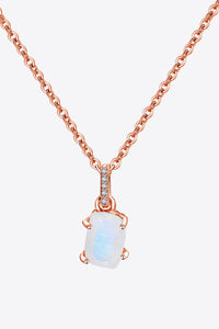 Thumbnail for Natural Moonstone 4-Prong Pendant Necklace