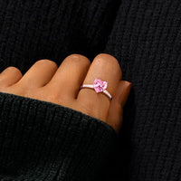 Thumbnail for Heart Zircon 925 Sterling Silver Ring