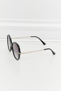 Thumbnail for Metal-Plastic Hybrid Full Rim Sunglasses