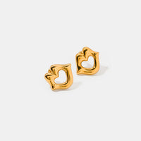 Thumbnail for Lip 18K Gold-Plated Stud Earrings