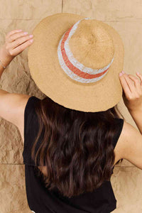 Thumbnail for Fame Protect Me Vivid Glow Straw Sun Hat