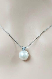 Thumbnail for Freshwater Pearl 925 Sterling Silver Necklace