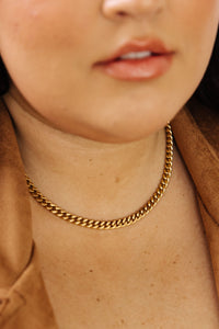 Thumbnail for Chain Reaction Gold Plated Choker