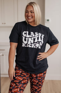 Thumbnail for Classy Until Kickoff Tee