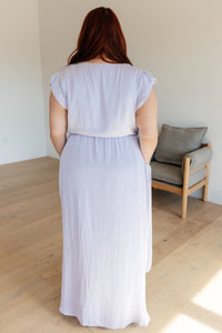 Thumbnail for The Honeymoon Phase Flutter Sleeve Dress
