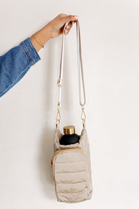 Thumbnail for Gotcha Girl Puffer Tumbler Tote in Gold