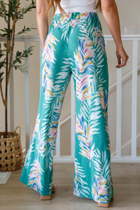Thumbnail for Hawaiiana Floral Print Pants