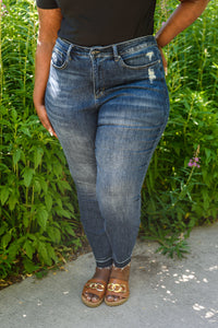 Thumbnail for Lily Hi-Waisted Tummy Control Jeans