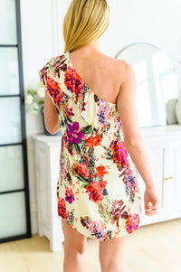 Thumbnail for Total Wonder One Shoulder Floral Dress