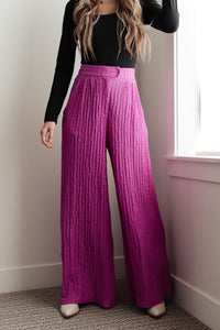 Thumbnail for Totally Crazy Still Wide Leg Pants