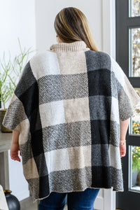 Thumbnail for Your Next Favorite Roll Neck Sweater Poncho