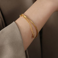 Thumbnail for 18K Gold-Plated Minimalist Bracelet