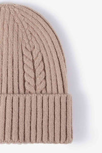 Thumbnail for Cable-Knit Cuff Beanie