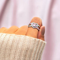 Thumbnail for Heart Shape Zircon 925 Sterling Silver Ring