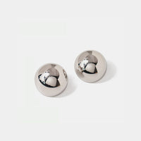 Thumbnail for Hemispherical Stainless Steel Clip On Earrings