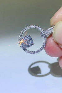 Thumbnail for 1 Carat Moissanite 925 Sterling Silver Necklace