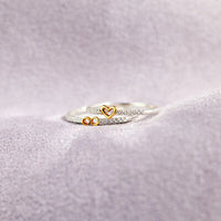 Thumbnail for Zircon 925 Sterling Silver Heart Shape Ring
