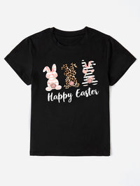 Thumbnail for HAPPY EASTER Round Neck Short Sleeve T-Shirt
