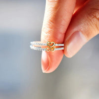 Thumbnail for Zircon 925 Sterling Silver Heart Shape Ring