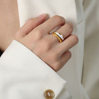 Thumbnail for 18K Gold-Plated Open Ring