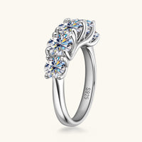 Thumbnail for 3.6 Carat Moissanite 925 Sterling Silver Ring