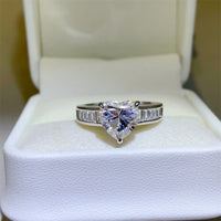 Thumbnail for 3 Carat Moissanite 925 Sterling Silver Ring