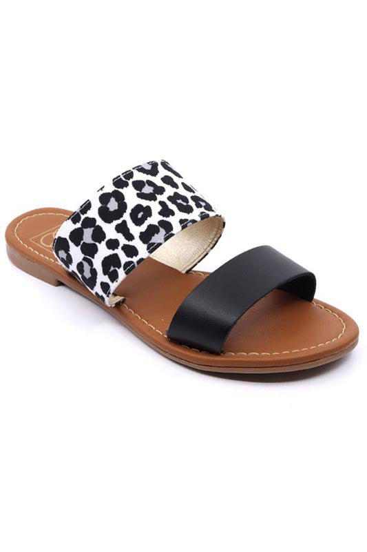 Two Band Slide Sandal