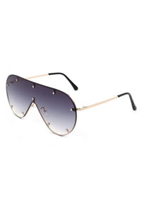 Thumbnail for Retro Oversize Aviator Fashion Sunglasses