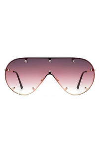 Thumbnail for Retro Oversize Aviator Fashion Sunglasses