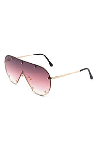 Thumbnail for Retro Oversize Aviator Fashion Sunglasses