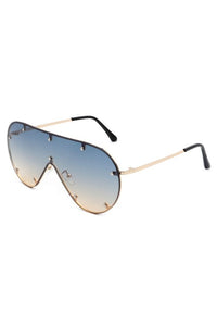 Thumbnail for Retro Oversize Aviator Fashion Sunglasses