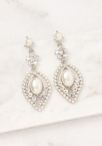 Thumbnail for Pearl Ascent Drop Earrings