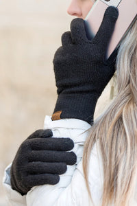 Thumbnail for CC Cashmere Blend Touch Gloves