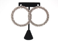 Thumbnail for BOLD RHINESTONE HOOP EARRINGS