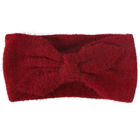 Thumbnail for FUZZY BOW WINTER HEAD BAND