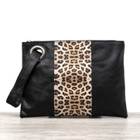 Thumbnail for Leopard Dual Tone Clutch