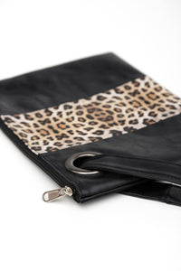 Thumbnail for Leopard Dual Tone Clutch