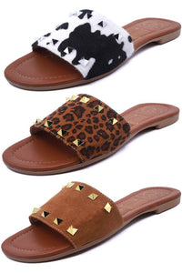 Thumbnail for Studded Slide Sandal