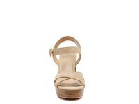 Thumbnail for RAG&CO CHOUPETTE SUEDE LEATHER BLOCK HEELED SANDAL